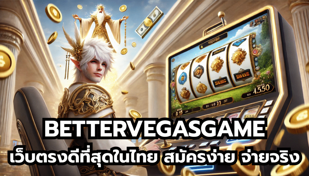 BETTERVEGASGAME เว็บตรงคาสิโนออนไลน์ที่ดีที่สุดในไทย สมัครง่าย จ่ายจริง
